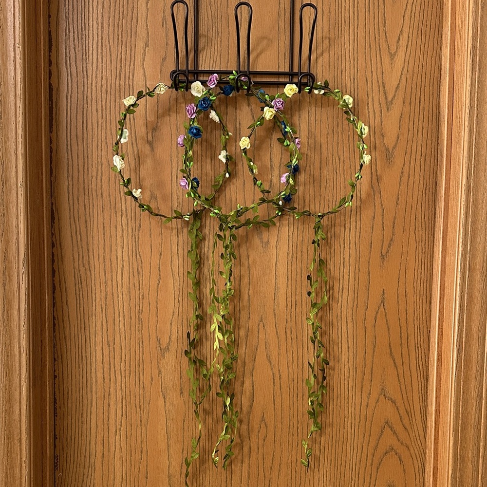 Floral Green Leafy Headbands